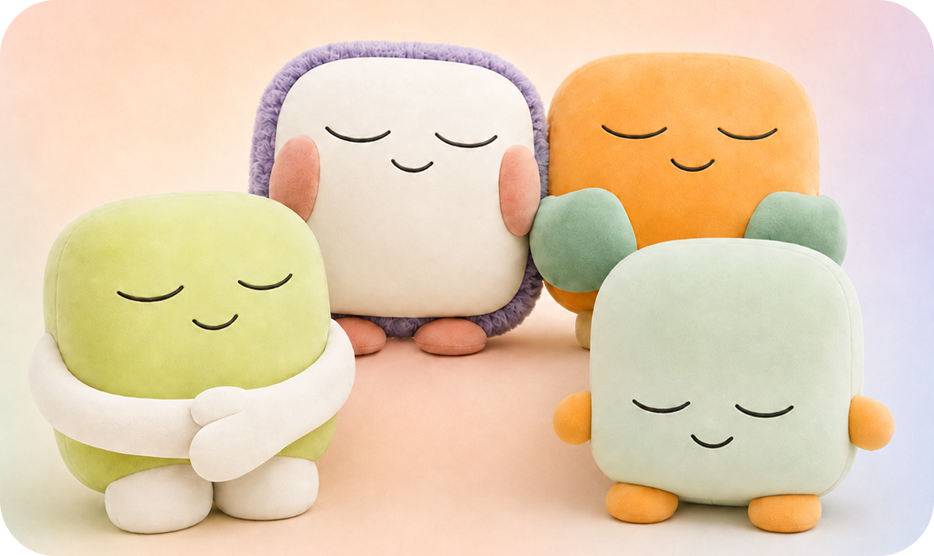 The four lil’ Hugsters