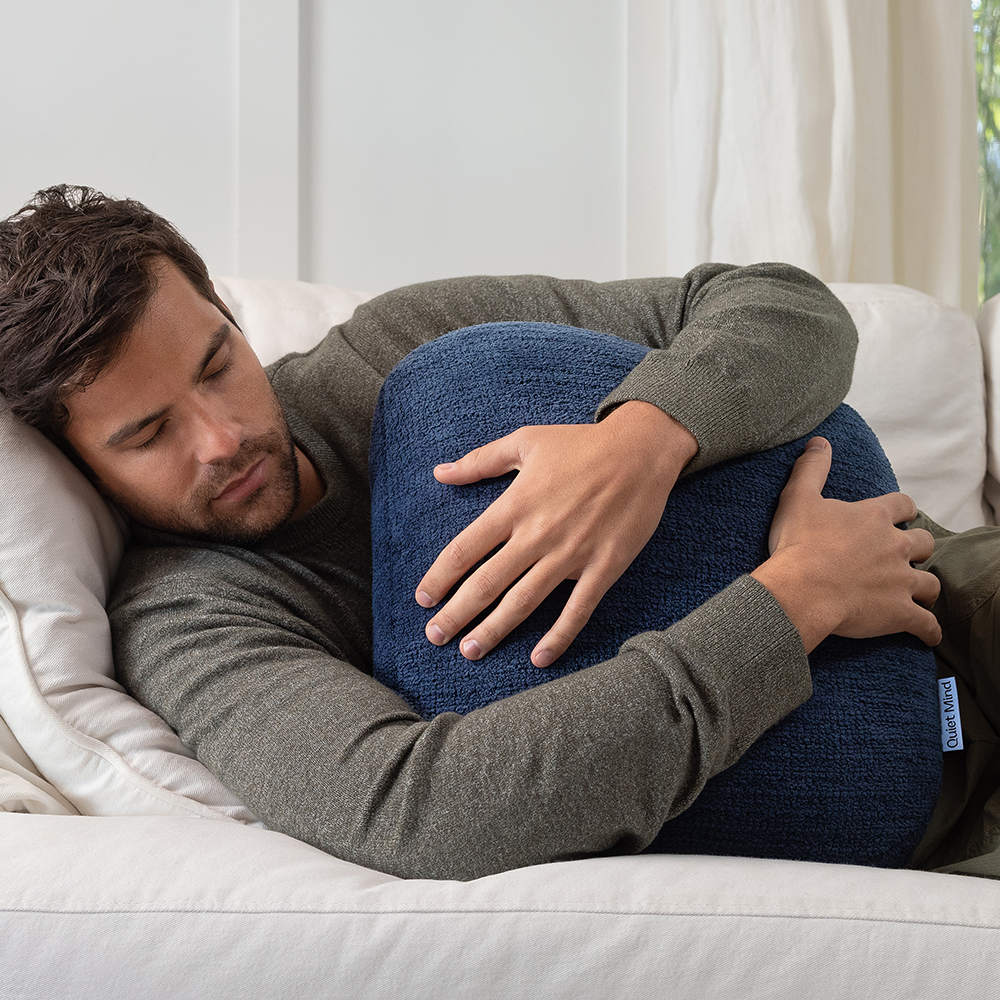 Weighted Cuddle Pillow for Anxiety & Sleep Aid – Quiet Mind